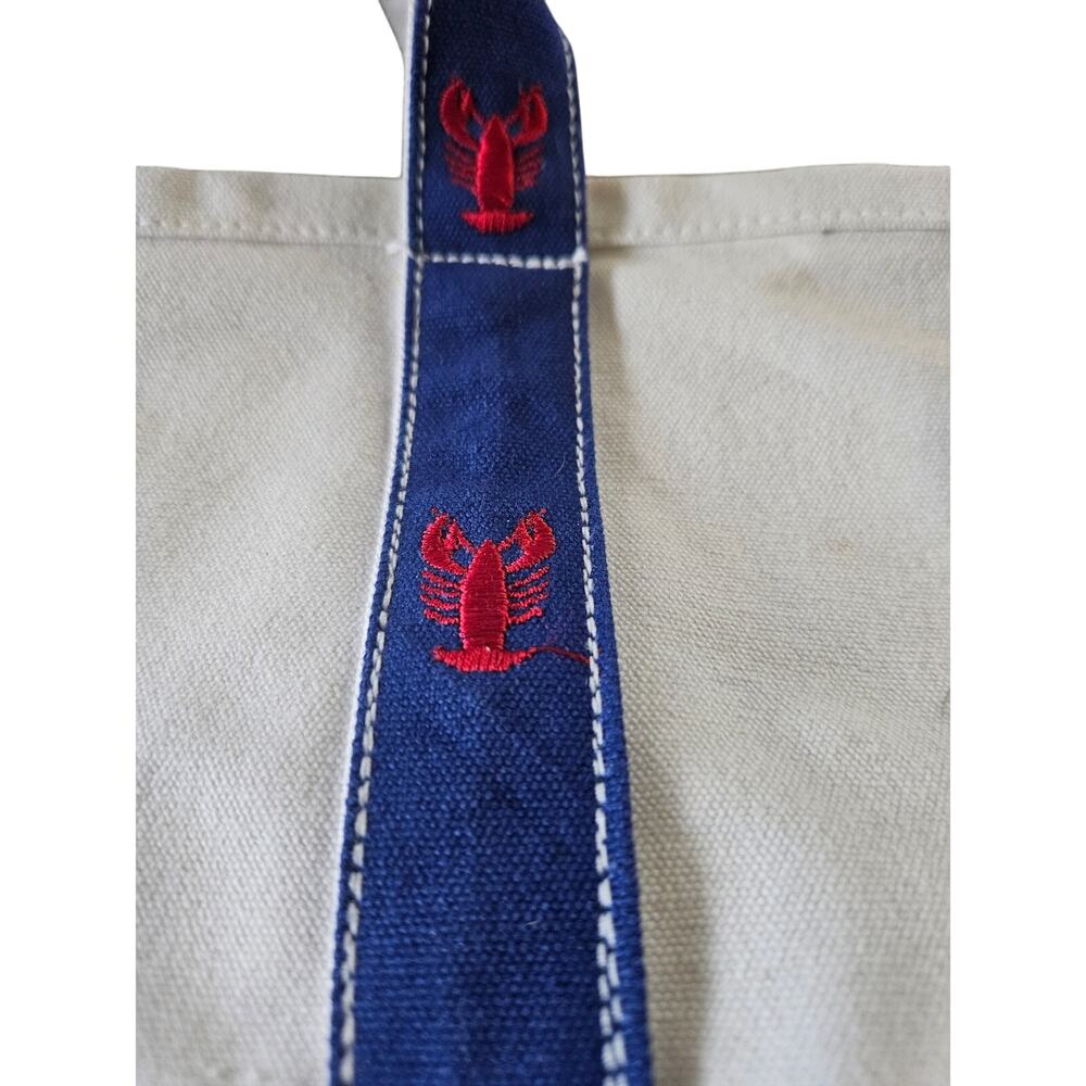 Classic Kids Lobster-themed cotton canvas tote - Picture 2 of 4